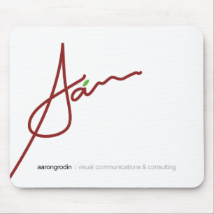 "Aaron" Maus Pad Mousepad