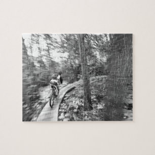 Aaron Rodgers beim Mountainbiken auf dem Stairway