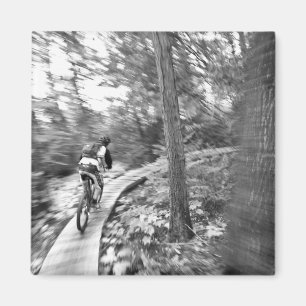 Aaron Rodgers beim Mountainbiken auf dem Stairway Magnet