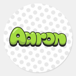 Aaron Runder Aufkleber