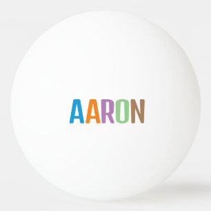 Aaron Tischtennisball