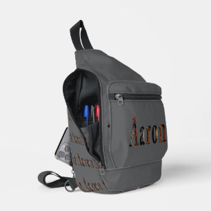 "Aaron und das Spiel des Ruhms" Sein Name Crossbody Bag