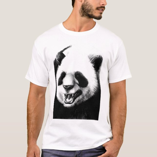 Aart Giant Panda White T-Shirt (Vorderseite)