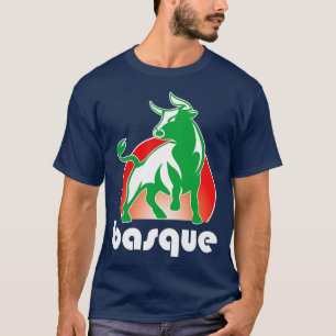 Aatxe Der Baskenball-Baskische Design Baskenplatz T-Shirt