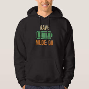 Aave-Modus aktiviert Krypto Hoodie