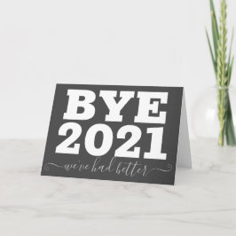Ab 2021 haben wir eine bessere lustige Karte