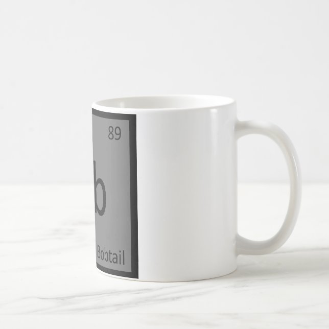 Ab - American Bobtail Chemistry Periodic Table Kaffeetasse (Rechts)
