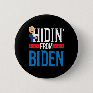 Ab den Wahlen 2020 im Biden Donald Trump Button