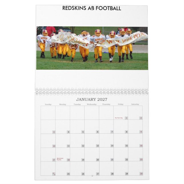 AB-Indianer-Fußball Kalender (Jan 2027)