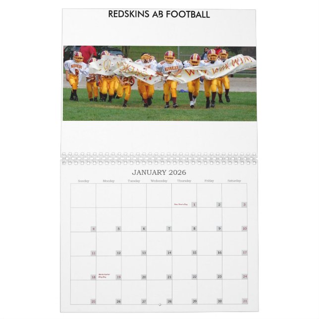 AB-Indianer-Fußball Kalender (Jan 2026)