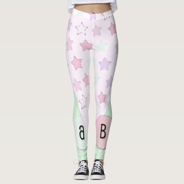 AB-Leggings | Baby 4 erwachsenes Baby des Lebens | Leggings (Vorderseite)