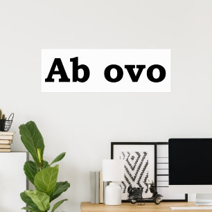 Ab ovo poster