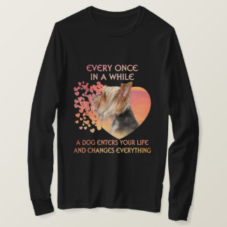 Ab und zu betritt ein Hund Yorkshire Lover T-Shirt