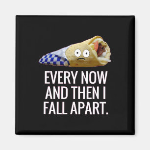 Ab und zu bin ich dann von Gyro Griechischer Fun F Magnet