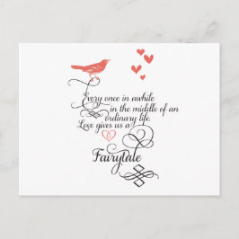 Ab und zu in einem normalen Leben. Postkarte