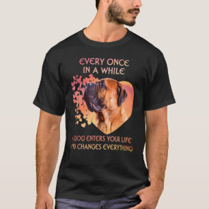 Ab und zu kommt ein Bullmastiff in den Lif T-Shirt