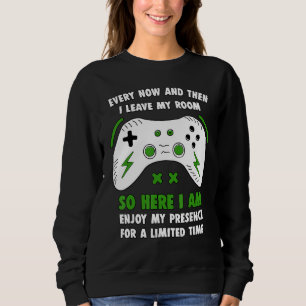Ab und zu Verließ ich mein Spielzimmer Sweatshirt