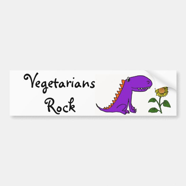 AB, Vegetarier-Felsen-Drache-Autoaufkleber Autoaufkleber (Vorne)