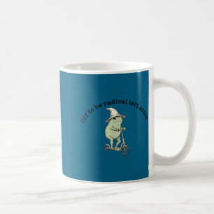Ab zu radikalem linken Abschaum lustiger Frosch Ro Kaffeetasse