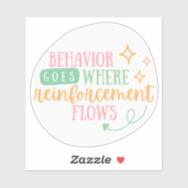 ABA-Aufkleber, Behavior Tech, BCBA, ABA-Geschenk, Aufkleber