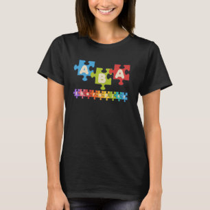 ABA Therapist Applied Verhaltensanalyse Verhalten T-Shirt