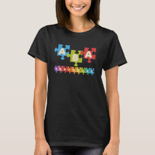 Aba Therapy Applied Verhaltensanalyse Analyst Aba T-Shirt