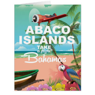 Abaco-Inseln Urlaubsposter