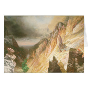 Abaissez les automnes, canyon grand du Yellowstone