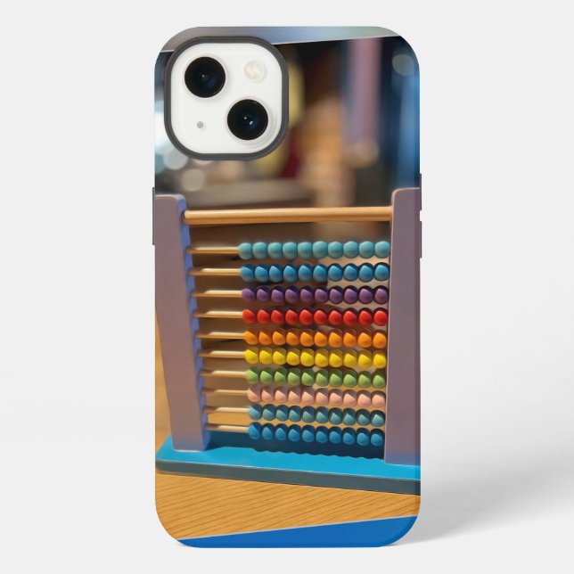 Abakus erster Computer iPhone Hülle (Rückseite)