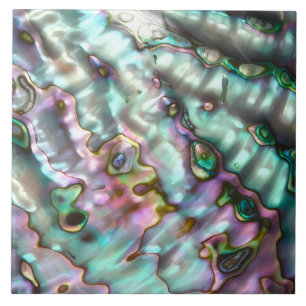 Abalone-Keramikfliese / Untersetzer