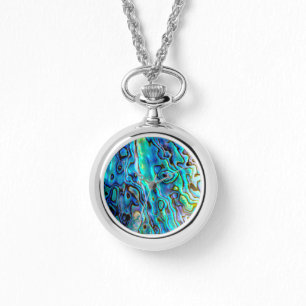 Abalone-Muschel Armbanduhr