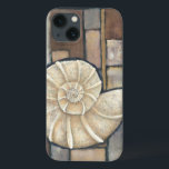 Abalone-Muschel Case-Mate iPhone Hülle<br><div class="desc">Charikilia Zarris ist eine talentierte Künstlerin,  die für ihr Meereskunstwerk bekannt ist. Ihre Bilder sind friedlich und beruhigend und entspannen Sie mit jedem Bild. Dieses Wasserkunstwerk mit einer Abalone-Muschel,  die das Zentrum von allen bildet,  ist von Fliesen und einem schönen Farbschema umgeben.</div>