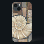 Abalone-Muschel Case-Mate iPhone Hülle<br><div class="desc">Charikilia Zarris ist eine talentierte Künstlerin,  die für ihr Meereskunstwerk bekannt ist. Ihre Bilder sind friedlich und beruhigend und entspannen Sie mit jedem Bild. Dieses Wasserkunstwerk mit einer Abalone-Muschel,  die das Zentrum von allen bildet,  ist von Fliesen und einem schönen Farbschema umgeben.</div>