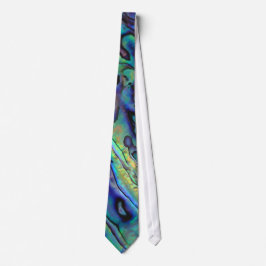 Abalone paua Muschel Funky Krawatte