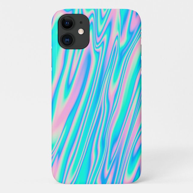 Abalone-Retro Case-Mate iPhone Hülle (Rückseite)