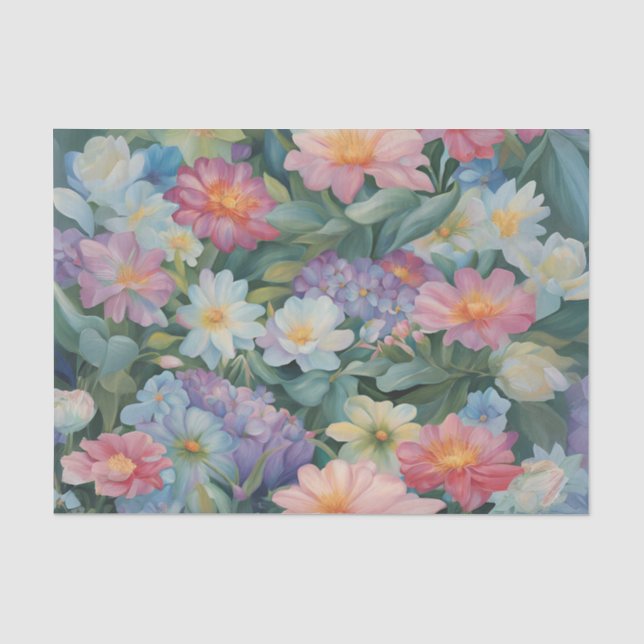 Abalone und Coral Decoupage Tissue Seidenpapier (Vorderseite)