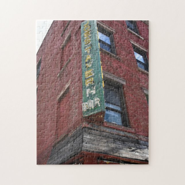 Abandoned Bar Manhattan New York City NYC Foto (Vertikal)