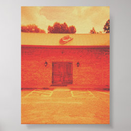 Abandoned Cowboy Bar Poster