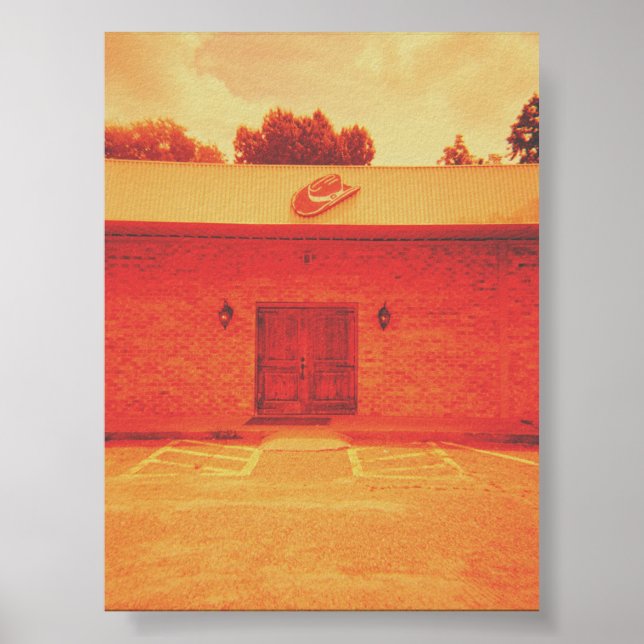 Abandoned Cowboy Bar Poster (Vorne)