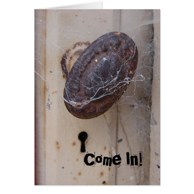 Abandoned Door, Come In! Invitation (Vorne)