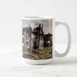 Abandoned Gebäude Post Apokalypse Kaffeetasse