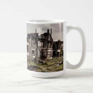 Abandoned Gebäude Post Apokalypse Kaffeetasse