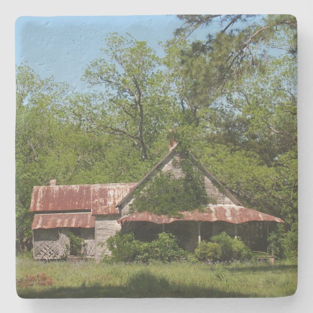 Abandoned House in Georgia Square Untersetzer (Vorderseite)