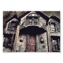 Abandoned House Print - Abandoned Miniatures Fotodruck