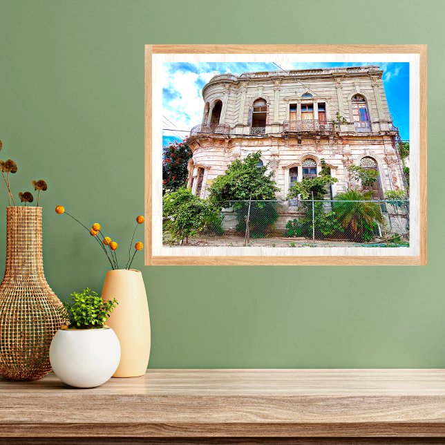 Abandoned Mansion Colonial Mexico Poster (Von Creator hochgeladen)