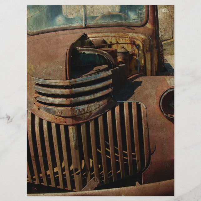 Abandoned Old Truck (Vorderseite)