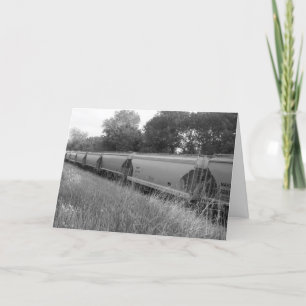 "Abandoned Railroad Cars" - Gut Card #2 Karte