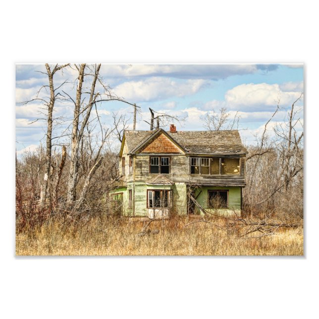 Abandoned Saskatchewan Fotodruck (Vorne)