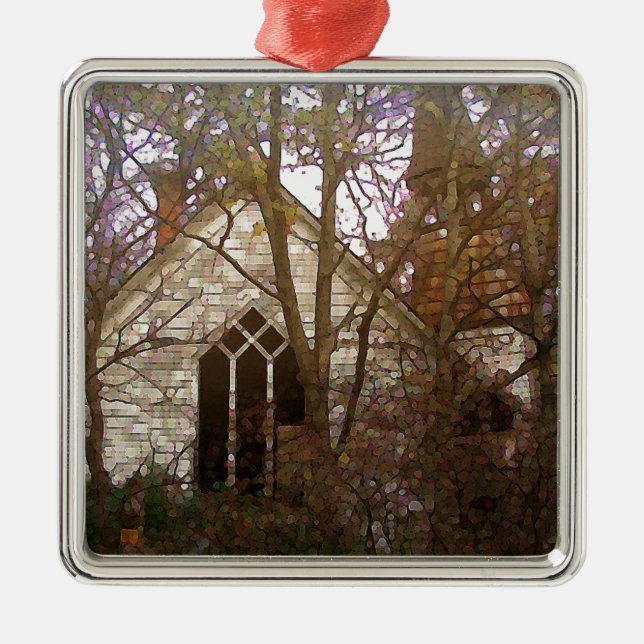 Abandred Church Ornament Aus Metall (Vorne)