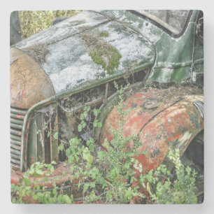 Abandred Vintag Lkw Steinuntersetzer